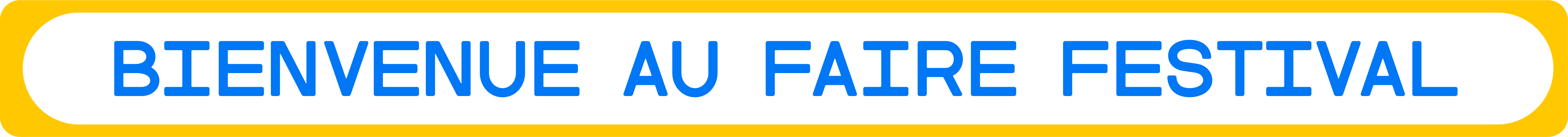 Bienvenue au Faire Festival